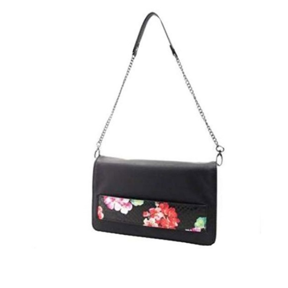 Mark Adam New York Convertible Floral Clutch Bag - Picture 1 of 1
